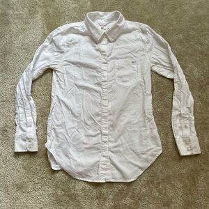 Women’s Vineyard Vines White Button-Up Shirt
